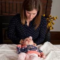 Cranial treatment on infant